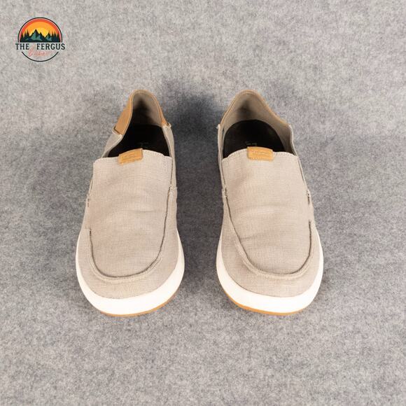 Kuru Pace Loafer Shoes Beige Tan Slip-On Classic Comfort Casual Cottage Men\'s 11 main image 9